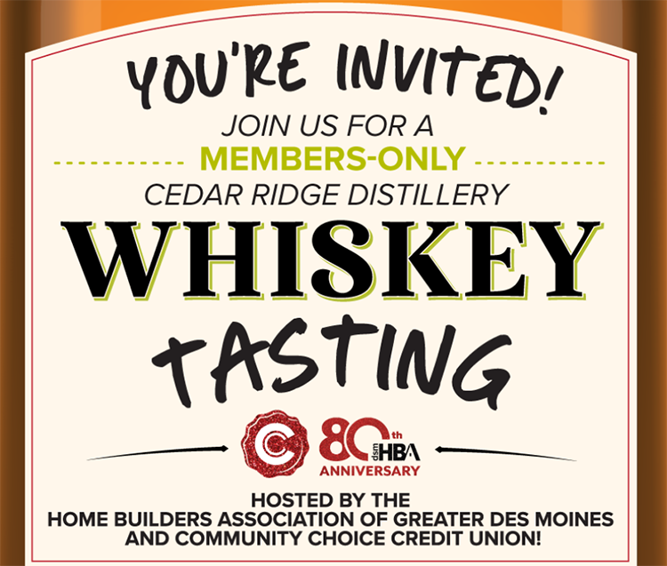 Cedar Ridge Distillery Whiskey Tasting