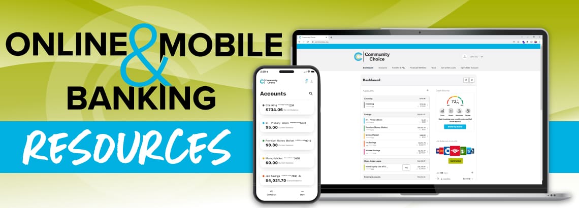 New Online Banking Available Now!