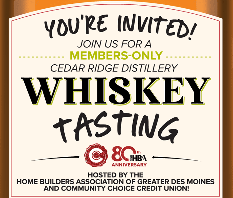 Cedar Ridge Distillery Whiskey Tasting