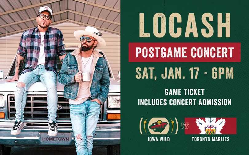 Iowa Wild Hockey Postgame Concert
